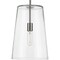 Progress Lighting Clarion Collection Brushed Nickel One-Light Medium Pendant P500242-009 - alternate 1